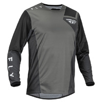 FLY Kinetic Jersey 2023 Jet Grey Dark Grey Black