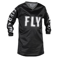 FLY F-16 Youth Jersey 2023 Black White