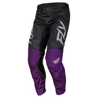 FLY Kinetic Pants 2023.5 Mesh Rave Black Purple Silver