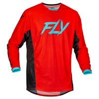FLY Kinetic Jersey 2023.5 Mesh Rave Red Black Mint