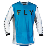 FLY Kinetic Jersey 2023.5 Mesh Kore Blue White Hi Viz