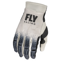 FLY Evo Gloves 2023 Ivory Dark Grey