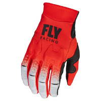 FLY Evo Gloves 2023 Red Grey