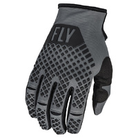FLY Kinetic Youth Gloves 2023 Dark Grey Black