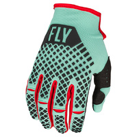FLY Kinetic S.E. Gloves 2023 Rave Mint Black Red