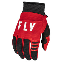 FLY F-16 Youth Gloves 2023 Red Black