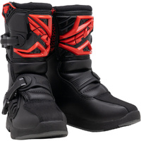 Fly Racing Boots 2026 Maverik Black/Red Kids 