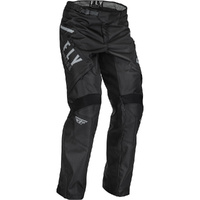Fly Racing Pants 2026 Patrol Black/White Over Boot 
