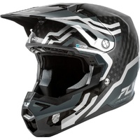 Fly Racing Helmet 2026 Formula S Carbon Byte Black/Grey/Silver 