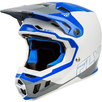 Fly Racing Helmet 2026 Formula CC Glide Blue/Light Grey/Grey 