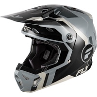 Fly Racing Helmet 2026 Formula CP Seal Black/Grey/Light Grey 