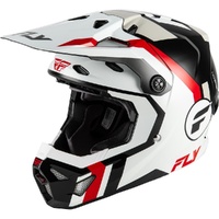 Fly Racing Helmet 2026 Formula CP Seal White/Black/Red 