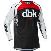 Fly Racing Jersey 2026 Evolution DST DBK Black/White/Red 