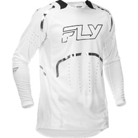 Fly Racing Jersey 2026 Evolution DST LE Flash White/Silver 