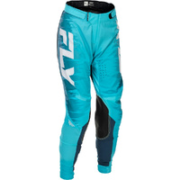 Fly Racing Pants 2026 Lite Aqua/Navy/White Womens 