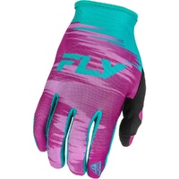 Fly Racing Gloves 2026 Lite Pink/Turquoise Womens 