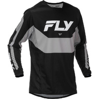 Fly Racing Jersey 2026 Kinetic Black/Grey 