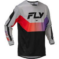 Fly Racing Jersey 2026 Kinetic Grey/Red/Purple/Black 