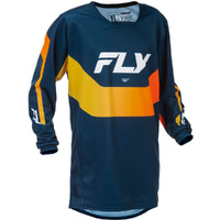 Fly Racing Jersey 2026 Kinetic Navy/Orange Kids 