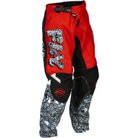 Fly Racing Pants 2026 Kinetic Mutant Red/White/Black Kids 