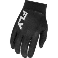 Fly Racing Gloves 2026 F-16 Black/White Kids 