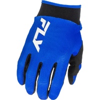 Fly Racing Gloves 2026 F-16 Blue/White Kids 
