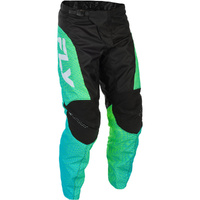 Fly Racing Pants 2026 F-16 Aqua/Black/White 
