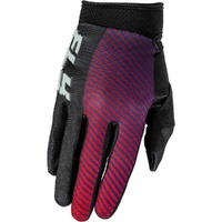 Fly Racing Gloves 2026 F-16 Black/Red/Purple Kids 