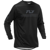 Fly Racing Jersey 2026 Universal Black/White 