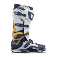 Gaerne Boots SG-22 Squadron White Navy Gold