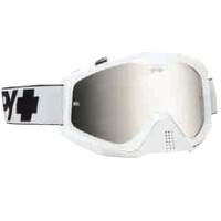 Spy Goggles Klutch White - Smoke w/Silver Mirror