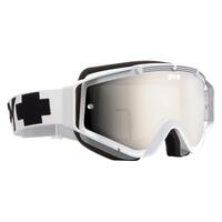 Spy Goggles Omen White - Smoke w/ Silver Mirror