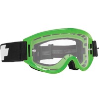 Spy Goggles Breakaway Green - Clear w/ Posts