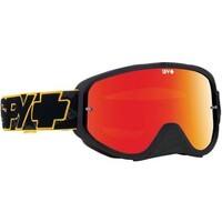 Spy Goggles Woot Race Yellow - Smoke w/Red Spectra