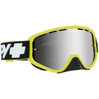 Spy Goggles Woot Race Slice Green-Smoke w/Silver Spectra