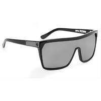 Spy Sunglasses Flynn Black/Matte Black - Happy Grey