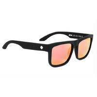 Spy Sunglasses Discord Matte Black - KAB - Grey w/ Pink Spectra