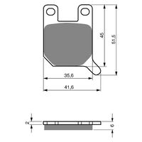 Goldfren Brake Pads GF008S3