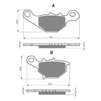 Goldfren Brake Pads GF109S3