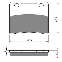 Goldfren Brake Pads GF172S3