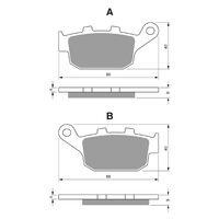 Goldfren Brake Pads GF306S3