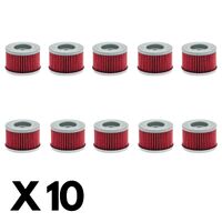 10 Pack Hiflo Oil Filter for Honda CBF300 ABS/CB300FA 2018