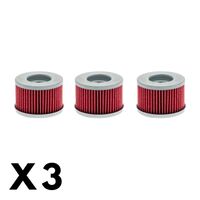 3 Pack Hilfo Filtro Oil Filter HF103