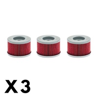 3 Pack Hiflo Oil Filter for Honda CRF250RLA Rally 2017-2020