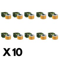 10 Pack Hiflo Oil Filter for Honda PIONEER 1000-3 SEAT/SXS1000M3P 2016-2021
