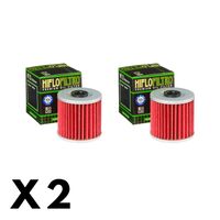 2 Pack Hiflo Oil Filter for Kawasaki KLR250 1989-1992