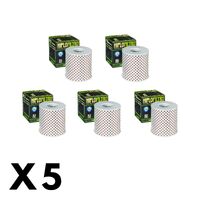 5 Pack Hiflo Oil Filter for Kawasaki Z1300 1979-1983