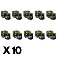 10 Pack Hiflo Oil Filter for Kawasaki MULE 600 KAF400 2013-2017