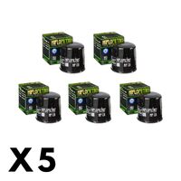 5 Pack Hiflo Oil Filter for Kawasaki MULE 610 4x4 KAF400 2005-2009