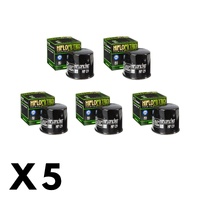 5 Pack Hiflo Oil Filter for Kawasaki Mule 4010 Diesel KAF950 2009-2015
